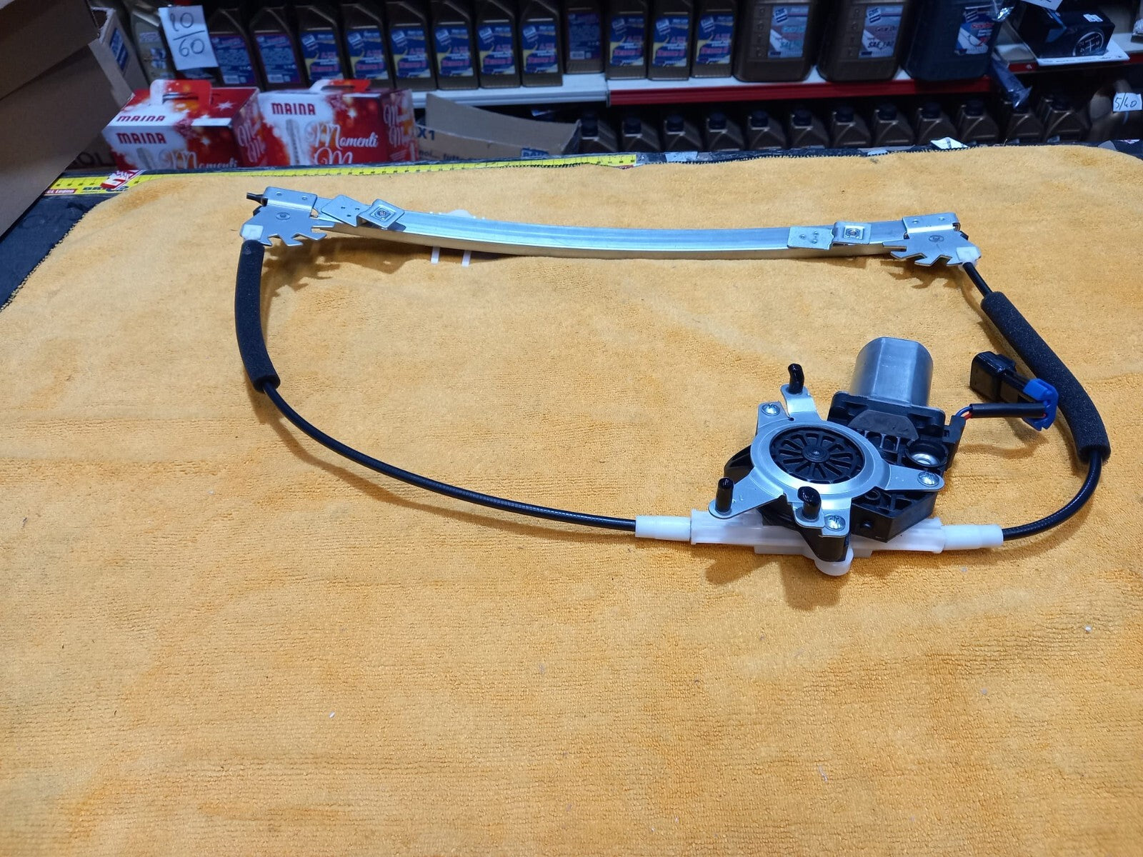 KIT ALZAVETRO-CRISTALLO ANTERIORE SX SINISTRO FIAT PANDA DAL 2003 IN POI