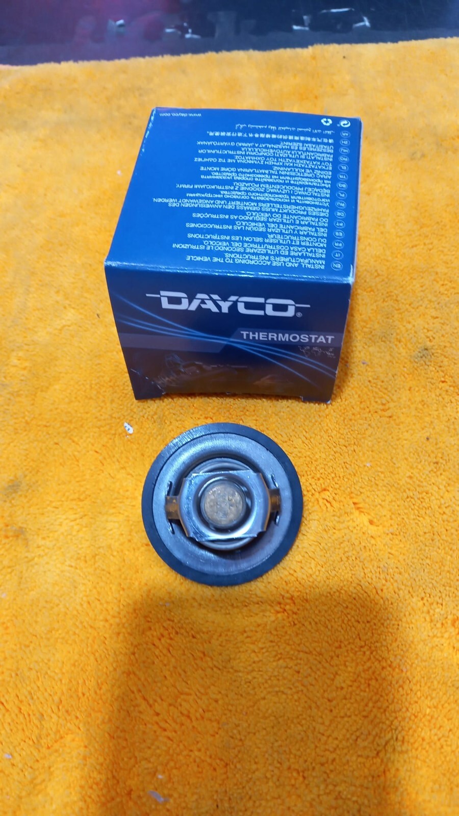 DAYCO DT1018V VALVOLA TERMOSTATICA TERMOSTATO PER RENAULT ,DACIA ,NISSAN